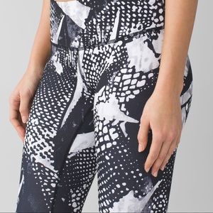 Lululemon Static Mist Wunder Under Crop III